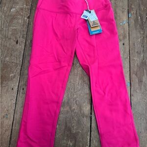 NWT Prana Bright Pink Women’s Cropped Leggings
